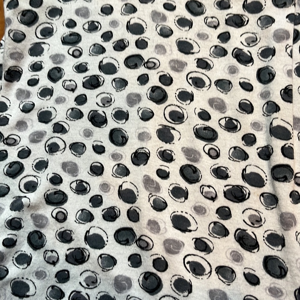Papermoon White Layered Dot Print Cap Sleeve Top - Picture 3 of 4